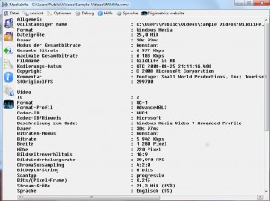 mediainfo Screenshot Mediainfo