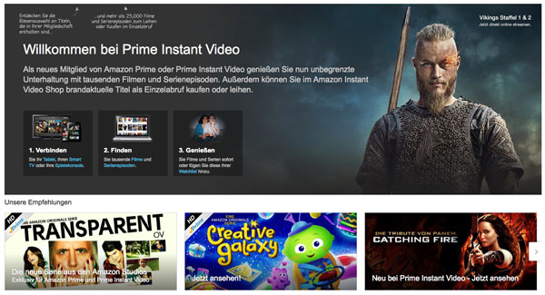 Screenshot Prime Instant Video