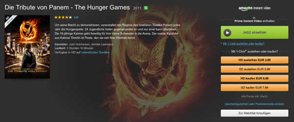 Screenshot Prime Instant Video