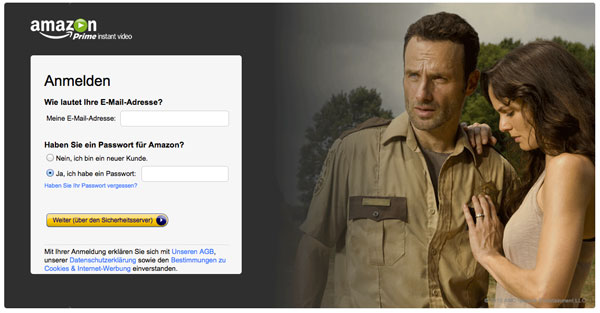 Screenshot Prime Instant Video