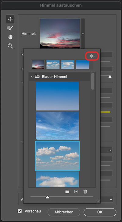 Photoshop Himmel Ersetzen
