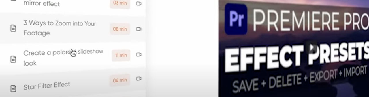 Screenshot aus dem LearnPremiere-Video